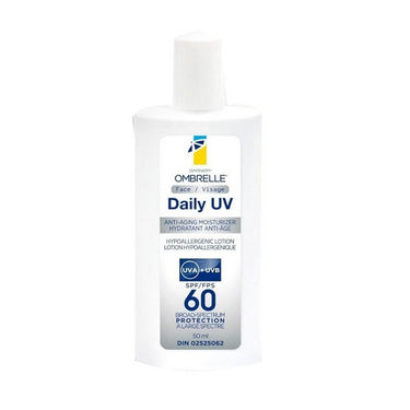 Ombrelle Daily UV Anti Aging Facial Sunscreen Lotion SPF 60 50 Ml (Case Of 6) by Garnier