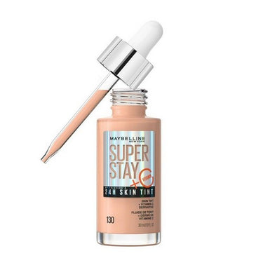 Maybelline, Super Stay 24HR Skin Tint 130 Foundation With Vitamin C, 30 Ml (Case Of 2)