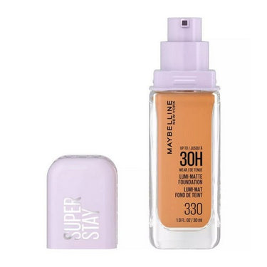 Maybelline, Super Stay Up To 30H Wear Lumi Matte Liquid Foundation 330, 1 Oz (Case Of 2)