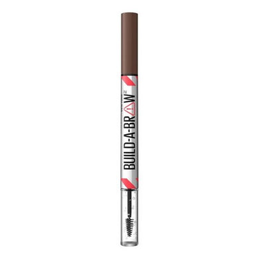 Maybelline, Build A Brow 2-In-1 Brow Pen And Sealing Gel Eye Makeup Medium Brown, 0.05 Oz (Case Of 2)
