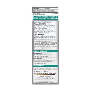 L'oreal Paris, Bright Reveal UV Lotion SPF 50 Plus, 50 Ml