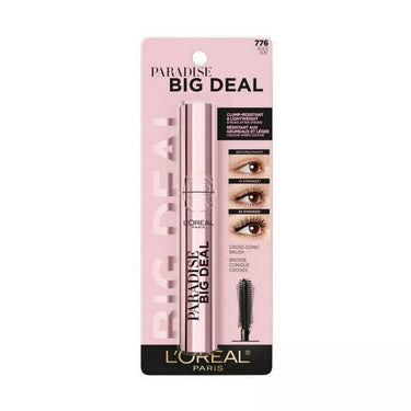 Paradise Big Deal Washable Mascara Black 0.33 Oz (Case Of 3) by L'oreal Paris