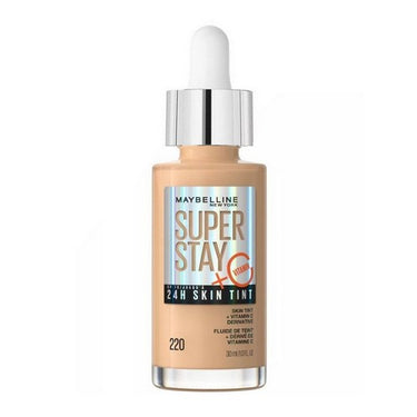 Maybelline, Super Stay 24HR Skin Tint 220 Foundation With Vitamin C, 30 Ml (Case Of 2)