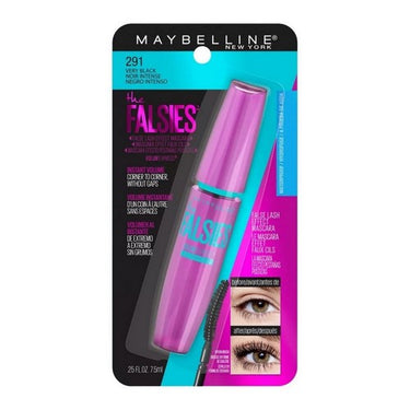 Maybelline, Volum Express The Falsies Waterproof Mascara Very Black, 0.25 Oz (Case Of 6)