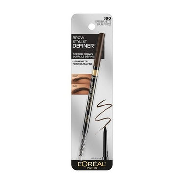 Brow Stylist Definer Eyebrow Mechanical Pencil 390 Dark Brunette 240 Grams (Case Of 2) by L'oreal Paris