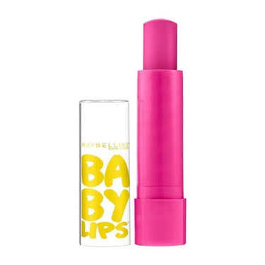 Maybelline, Baby Lips Moisturizing Lip Balm Pink Punch, 0.15 Oz (Case Of 2)