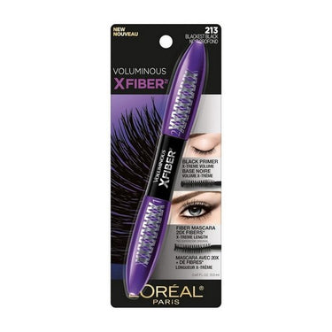 Voluminous X Fiber Infused Mascara Blackest Black 0.43 Oz (Case Of 3) by L'oreal Paris