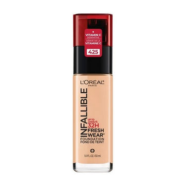 Infallible Up To 32 Hour Fresh Wear Lightweight Foundation 425 Linen 1 Oz (Case Of 2) by L'oreal Paris