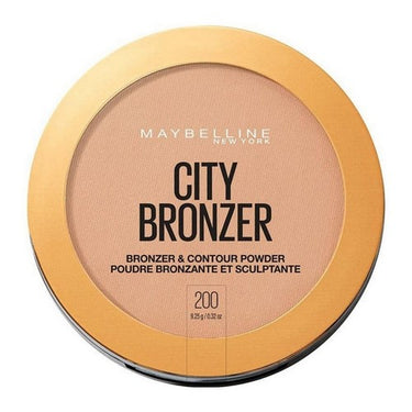 Maybelline, City Bronzer And Contour Powder Makeup 200 Medium, 0.32 Oz (Case Of 2)