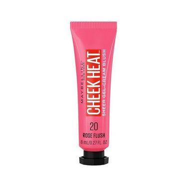Maybelline, Cheek Heat Gel Cream Blush Makeup 20 Rose Flush, 0.27 Oz (Case Of 2)