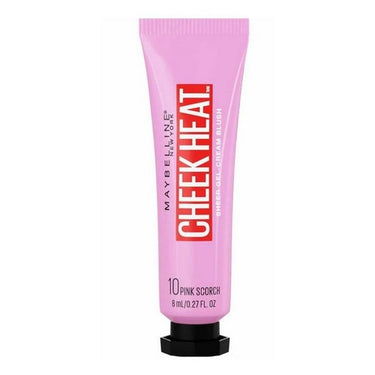 Maybelline, Cheek Heat Gel Cream Blush Makeup 10 Pink Scorch, 0.27 Oz (Case Of 2)