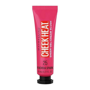 Maybelline, Cheek Heat Gel Cream Blush Makeup 25 Fuchsia Spark, 0.27 Oz (Case Of 2)