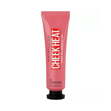 Maybelline, Cheek Heat Gel Cream Blush Makeup 15 Nude Burn, 0.27 Oz (Case Of 2)