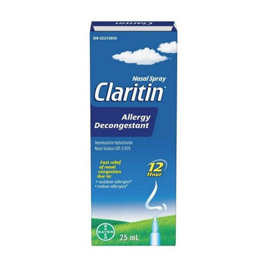 Claritin, Allergy Decongestant Nasal Spray, 25 Ml