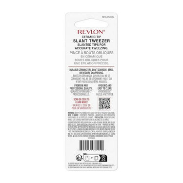 Revlon, Ceramic Tip Slant Tweezer, 1 Count (Case Of 3)