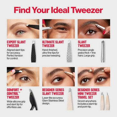 Revlon, Stainless Steel Accurate Tweezing, 1 Count (Case Of 6)