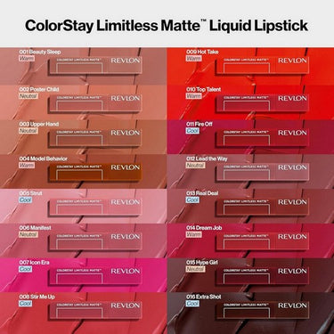 Revlon, ColorStay Limitless Matte Liquid Lipstick 011 Fire Off, 0.17 Oz (Case Of 2)