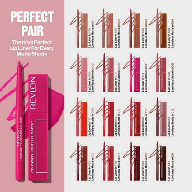 Revlon, ColorStay Limitless Matte Liquid Lipstick 015 Hype Girl, 0.17 Oz (Case Of 2)