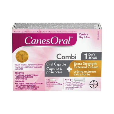 Canesten, CanesOral Complete Treatment For Vaginal Yeast Infection, 1 Count