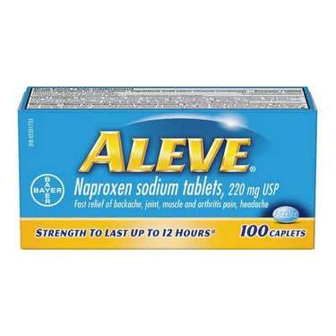 Bayer, Aleve Naproxen Sodium Pain Reliver, 20 Mg, 90 Tablets