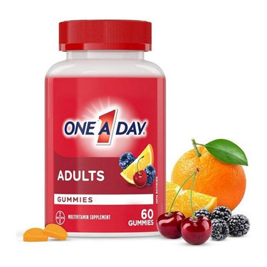 One A Day, Adult Multivitamin Gummies, 60 Count
