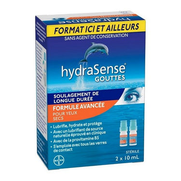 HydraSense, Advanced Eye Drops, 20 Ml