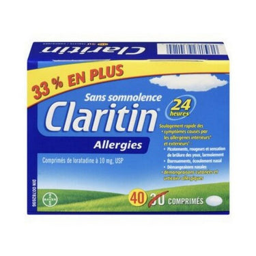 Claritin, Allergy Tablet Bonus, 40 Count