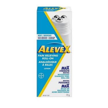Aleve, Topical Pain Relief Lotion With Massaging Rollerball, 72 Grams