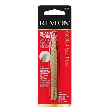 Revlon, Gold Series Slant Tweezer, 1 Count (Case Of 6)