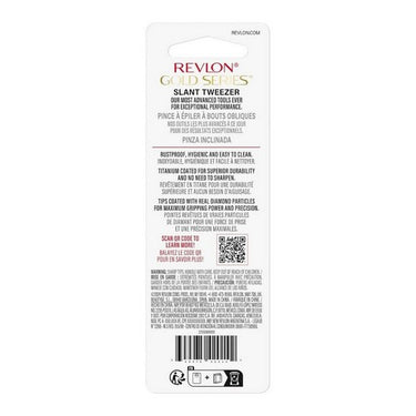 Revlon, Gold Series Slant Tweezer, 1 Count (Case Of 6)