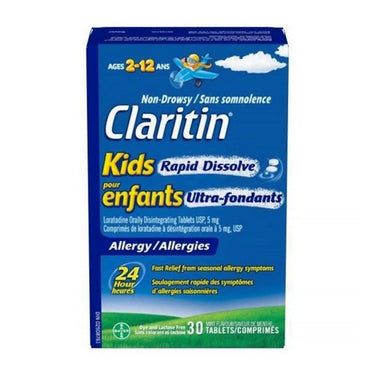 Claritin, Kids Rapid Dissolve Allergy Medication, 30 Tablets