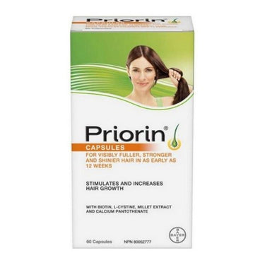 Priorin, Hair Growth Vitamins With Biotin, 60 Capsules