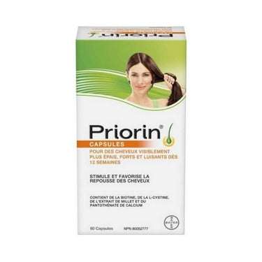 Priorin, Hair Growth Vitamins With Biotin, 60 Capsules