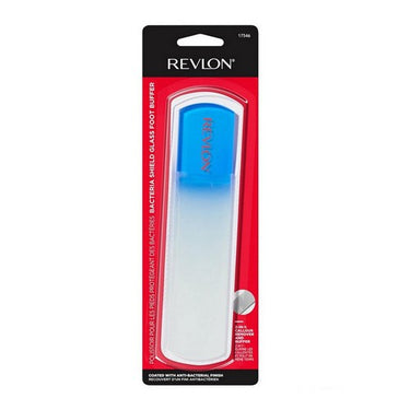 Revlon, Bacteria Shield Glass Foot Buffer, 1 Count (Case Of 3)