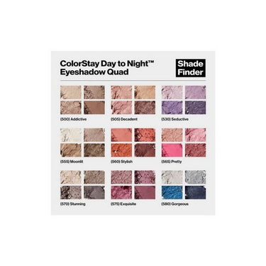 Revlon, ColorStay 16 Hour Matte Eye Shadow Quad Moonlit, 0.16 Oz (Case Of 2)