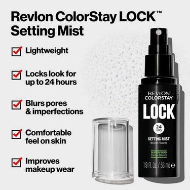 Revlon, ColorStay 24 Hour Lock Setting Mist, 1.9 Oz (Case Of 2)