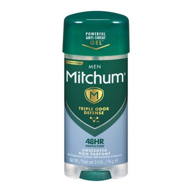 Mitchum, Men Advanced Control Gel Antiperspirant And Deodorant Unscented, 96 Grams