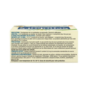 Natural Laxative 60 Tablets by Senokot