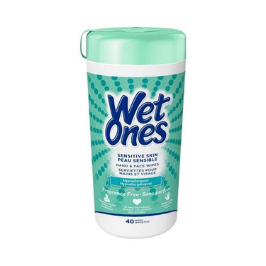 Sensitive Skin Wipes 40 Count by Wet Ones