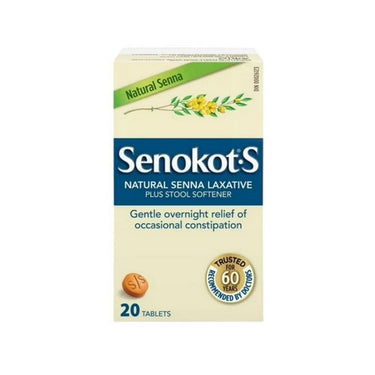 Natural Laxative 20 Tablets by Senokot
