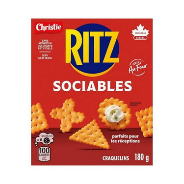 Ritz, Sociables Crackers, 180 Grams (Case Of 12)