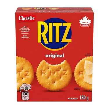 Original Flavour Crackers 180 Grams (Case Of 12) by Ritz
