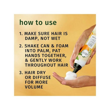 Herbal Essences, Volumizing Mousse All Day Hold Mousse For Fine Hair, 192 Grams