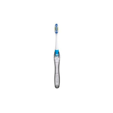 Sunstar Gum, Travel Toothbrush With Antibacterial Bristles And Folding Handle, 1 Count