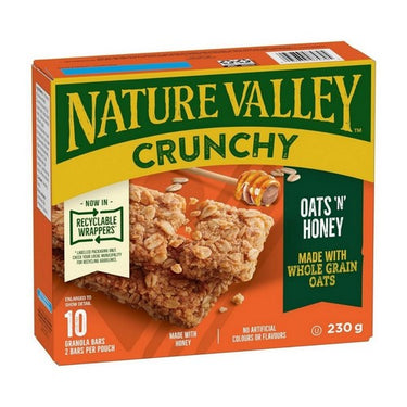 Oats And Honey Granola Bars 230 Grams (Case Of 12) by Nature Valley