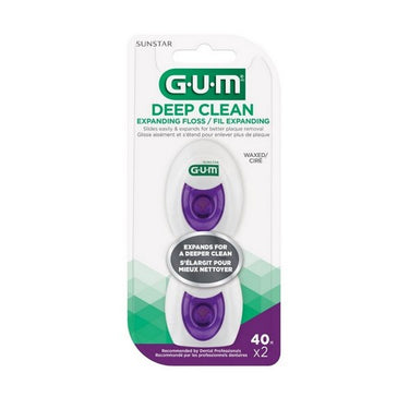 Deep Clean Expanding Dental Floss 40 Meter 1 Count by Sunstar Gum