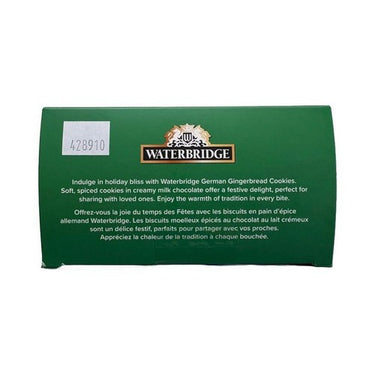 Waterbridge, Lebkuchen German Milk Chocolate Covered Gingerbread Cookies, 500 Grams (Case Of 10)