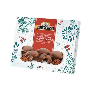 Pecan Caramel Cluster 330 Grams (Case Of 12) by Waterbridge