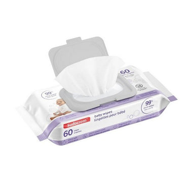 Pure Water Baby Wipes 60 Count by Sudocrem