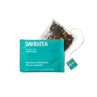 Hazelnut Chocolate Tea Pack 12 Count (Case Of 6) by DavidsTea